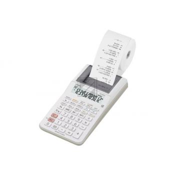 CASIO Tischrechner druckend HR-8RCEWE 12-stellig weiss
