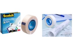 3M Scotch Klebeband Magic removable, matt, 19 mm x 33 m