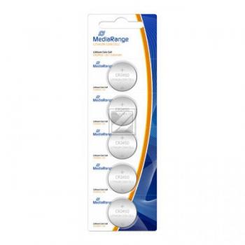 MEDIARANGE CR2450 BATTERIEN (5) 3V MRBAT138 Lithium Knopfzellen