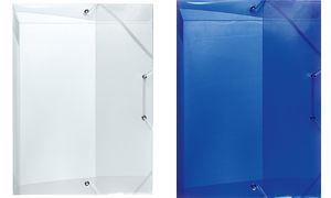 Herlitz Heftbox A4 blau transluzent (01948678)