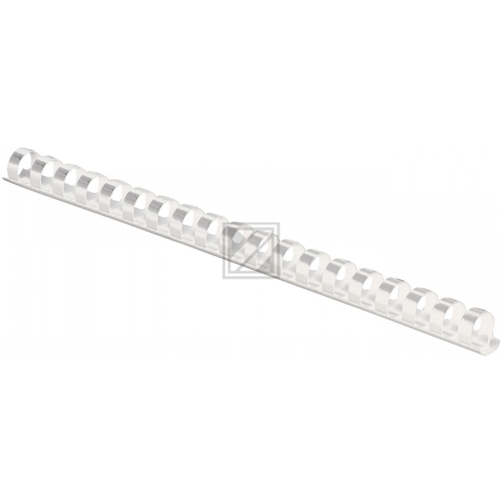 FELLOWES Plastikbinderücken A4 5331203 weiss, 12mm 25 Stück
