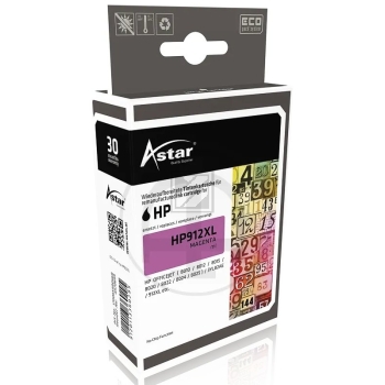 Astar Tintenpatrone (ohne Füllstandsanzeige) magenta HC (AS700689) ersetzt 912XL
