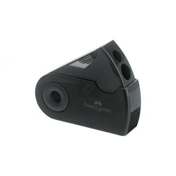 FABER-CA. Doppelspitzdose Sleeve 182700 schwarz 70x33x21mm