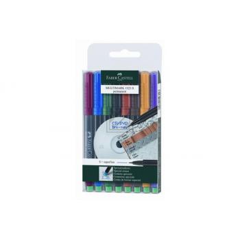 FABER-CA. Multimark permanent 0,4mm 152309 8er Etui