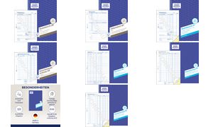 AVERY-ZWECKFORM Mahnbescheid 2887 A4 Hoch SD Inh.25 (2887)