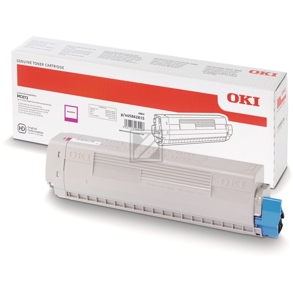 OKI Toner-Kit magenta HC (45862815)