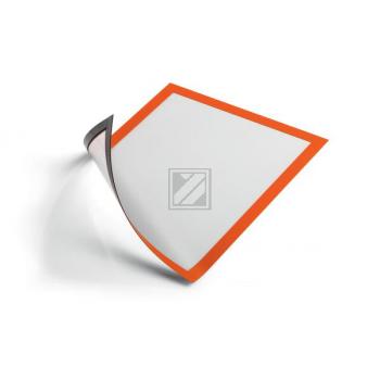 DURABLE Magnetrahmen A4 486909 orange 5 Stück