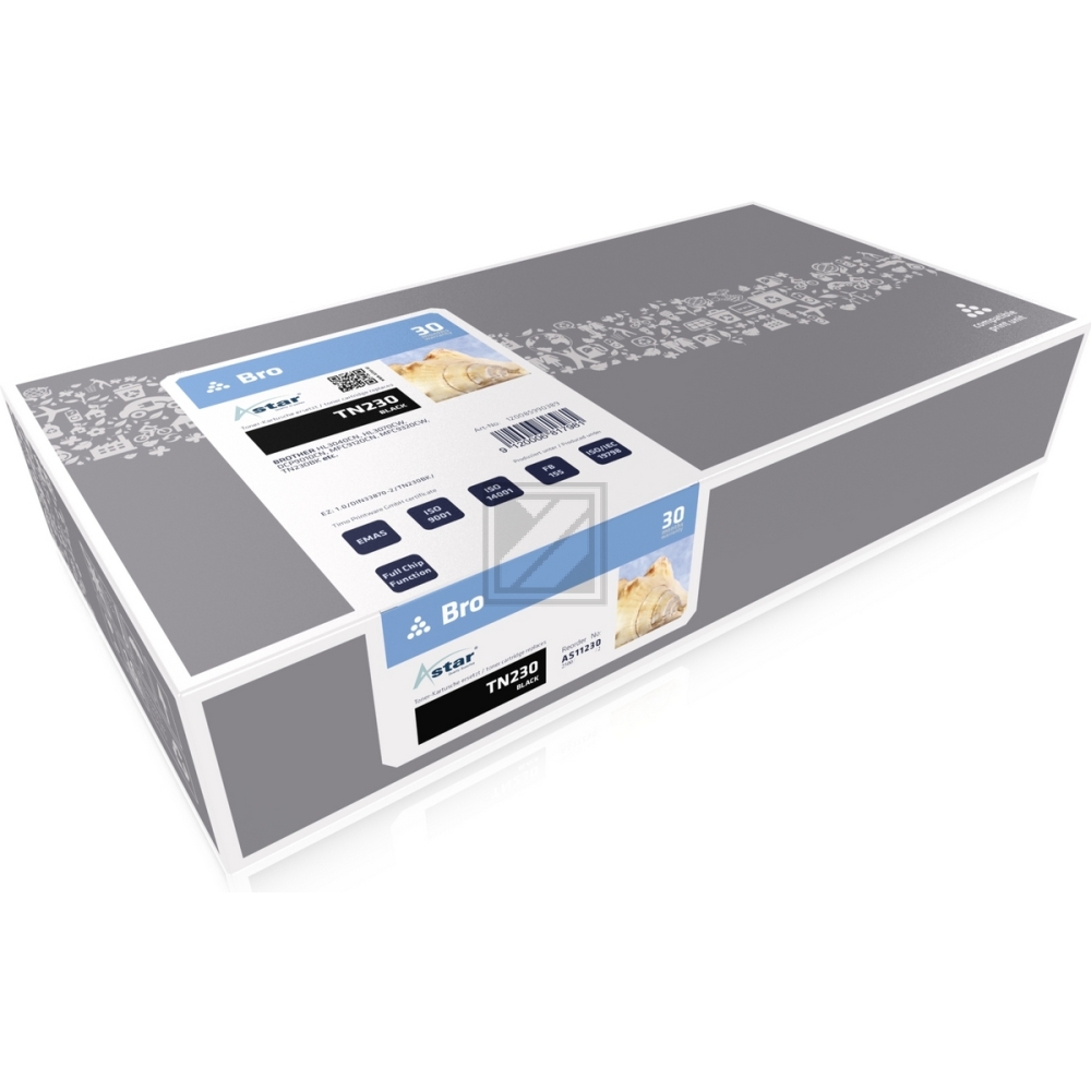 Astar Toner-Kit schwarz (AS11230) ersetzt TN-230BK