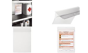 Durable Sichttasche mit Öse A4 10er-Pack transparent