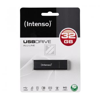 INTENSO USB STICK 2.0 32GB ANTHRAZIT 3521481 Alu Line