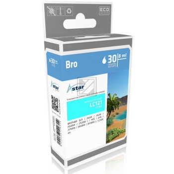 Astar Tintenpatrone cyan (AS15421) ersetzt LC-121C