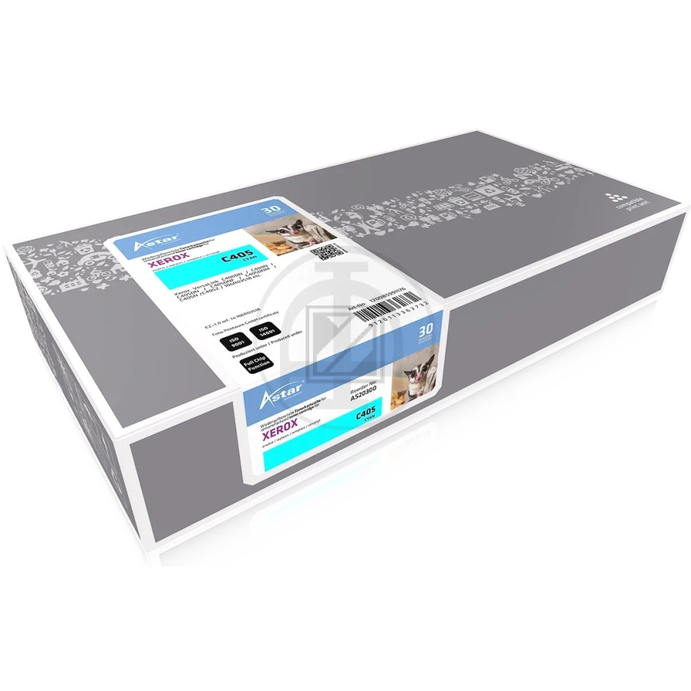 Astar Toner-Kit cyan (AS20300) ersetzt 106R03518