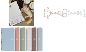 OXFORD My Rec'Up Spiralheft 400155803 A6, kariert 90 Blatt, ass.