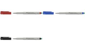 FC OHP-CD Stifte non-permanent S blau Faber-Castell