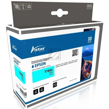 Astar Tintenpatrone cyan HC plus (AS70072) ersetzt T7892
