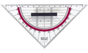 Herlitz Geodreieck mit Griffleiste 10 cm (10412310)