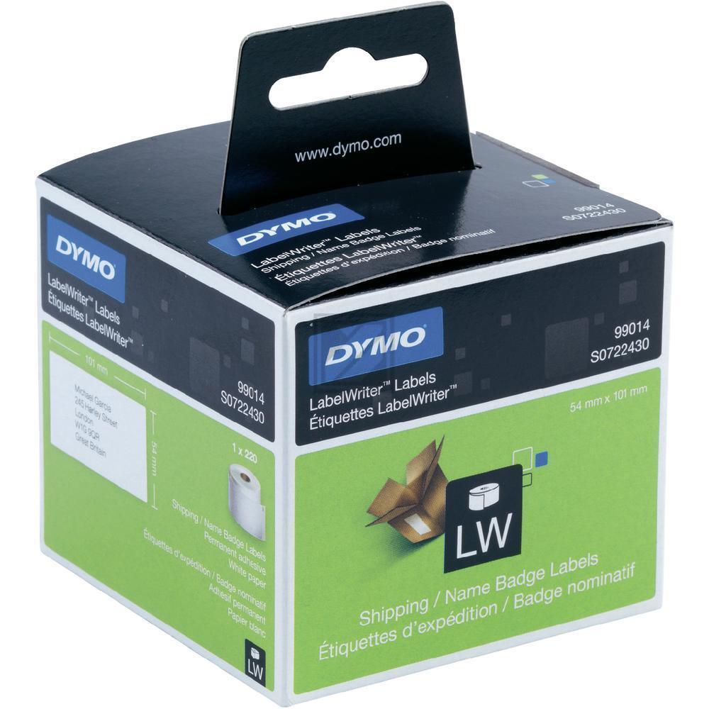 S0722430 DYMO 54x101mm WEISS