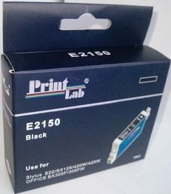 PrintLab Tintenpatrone schwarz (E2150) ersetzt T1281