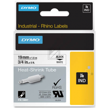18057 DYMO ID1 18mm SCHRUMPFSCHLAUCH