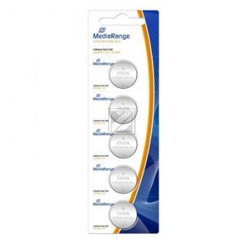 MEDIARANGE CR2016 BATTERIEN (5) 3V MRBAT136 Lithium Knopfzellen