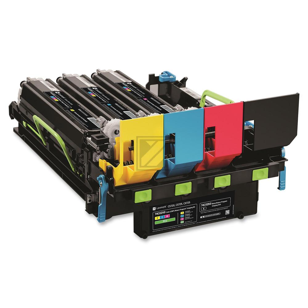 Lexmark Fotoleitertrommel cyan/magenta/gelb (74C0Z50)