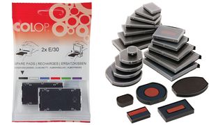 Colop Ersatzkissen E/10 schwarz Inh.2