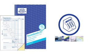 AVERY-ZWECKFORM Mahnbescheid 2887 A4 Hoch SD Inh.25 (2887)
