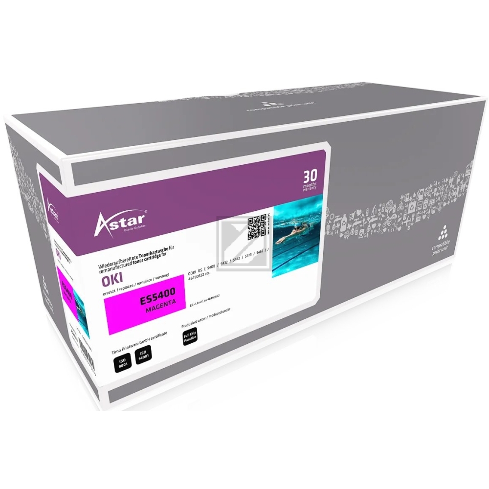 Astar Toner-Kit magenta (AS20211) ersetzt 46490622