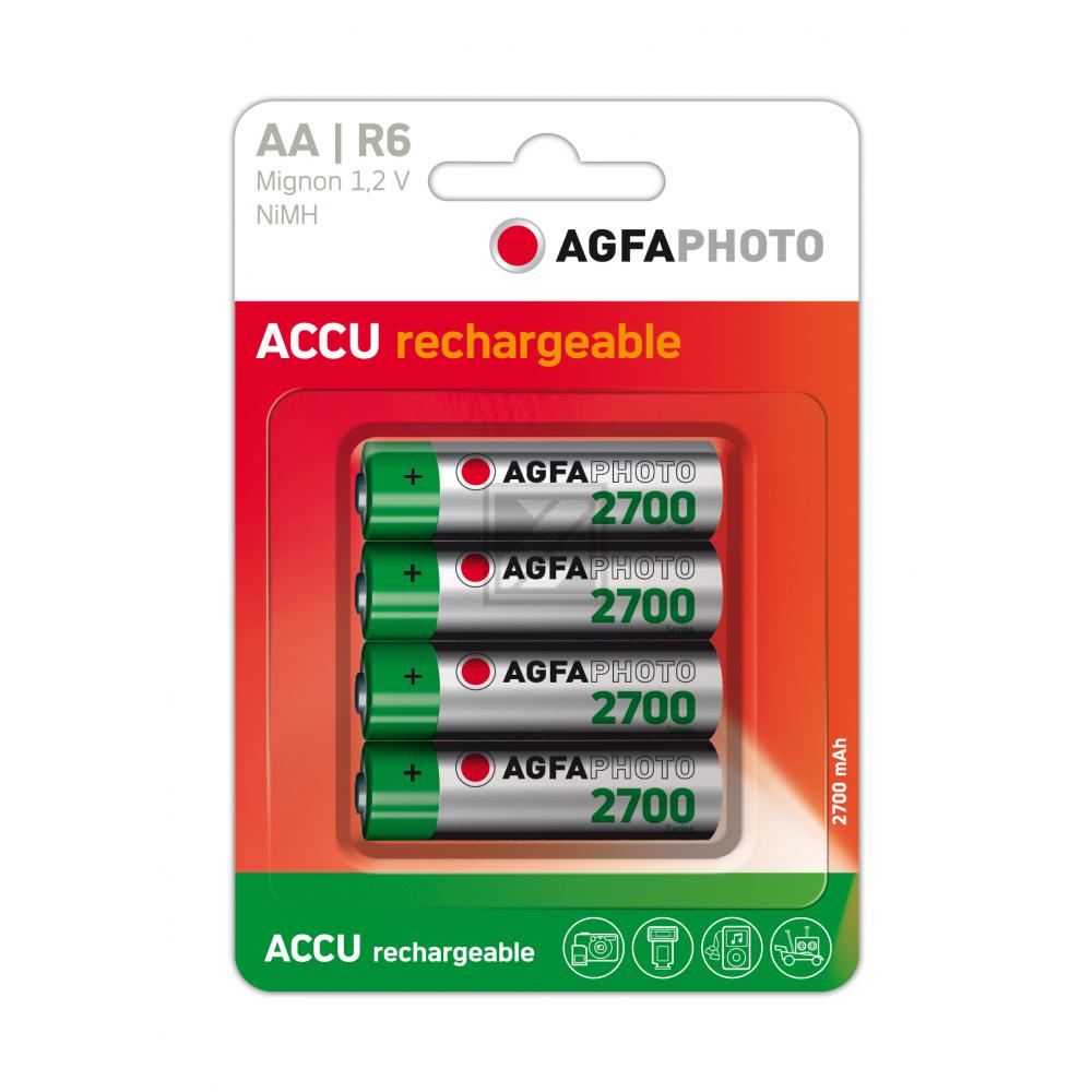 131-802718 AP MIGNON BATTERIEN (4) HR06 NiMh-Accu 2300mAh AA