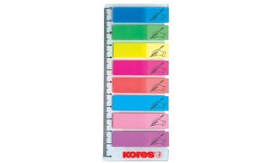KORES Pagemarker Sign here N45125 12x45mm 25x8 Farben