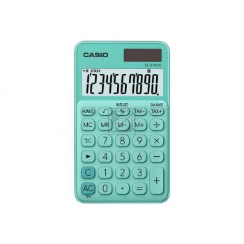 CASIO Taschenrechner SL310UCGN 10-stellig grün
