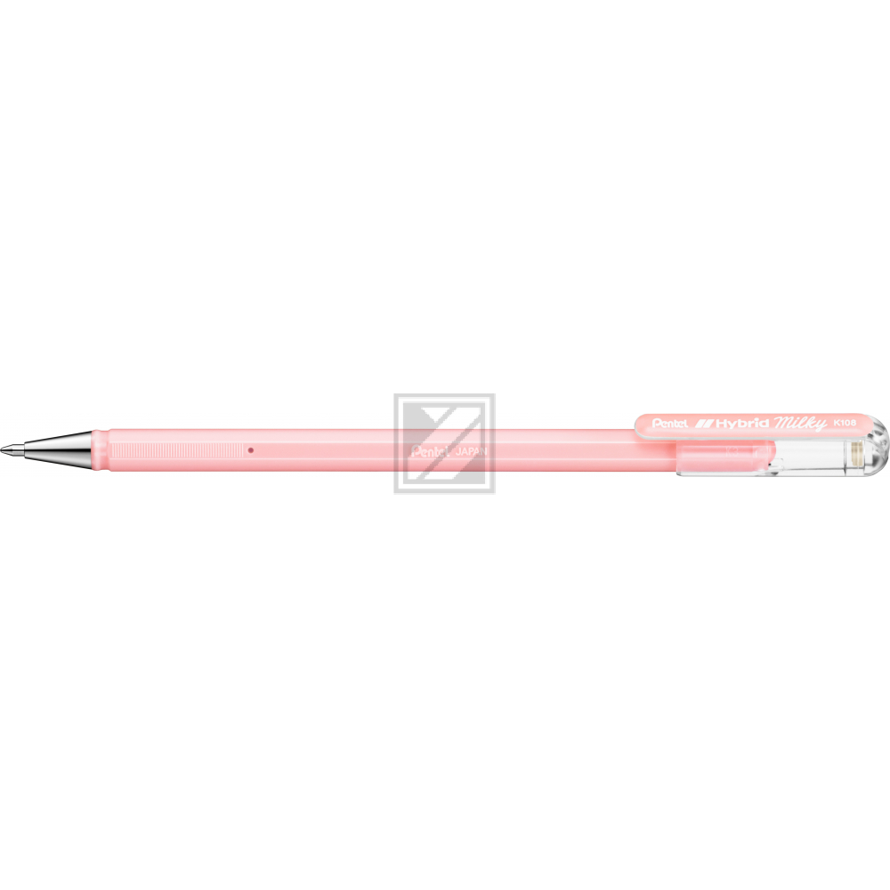 PENTEL Roller Hybrid Metal 0.8mm K108-PP pastell rosa