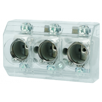 Sicherungssockel, 25A, 500V, DII/E27, Passeinsatz S27/C/FORMP