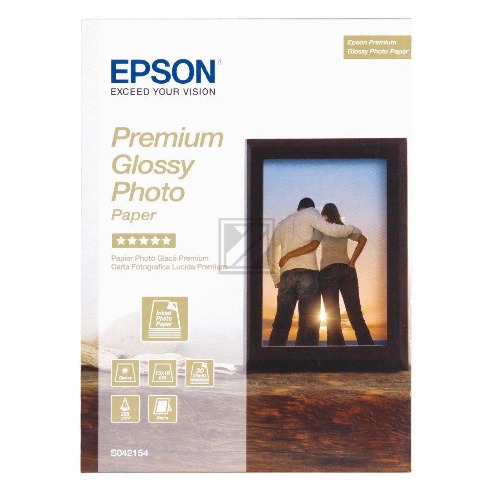 Epson Fotopapier 100 x 150mm weiß 30 Blatt (C13S042154)