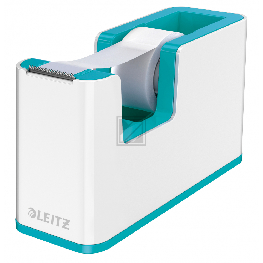 LEITZ Klebebandabroller WOW 53641051 weiss/eisblau