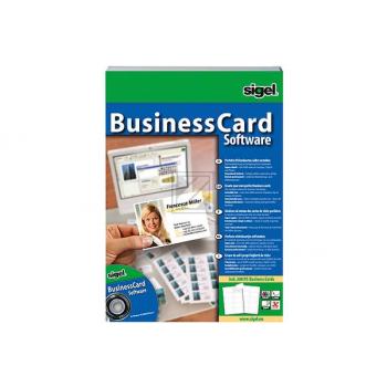 SIGEL CardDesigner plus CD SW670 Software DE 200 Karten