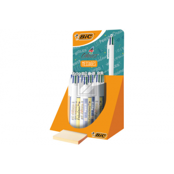 BIC Kugelschreiber 4Colours 964904 MESSAGES 30 Stück