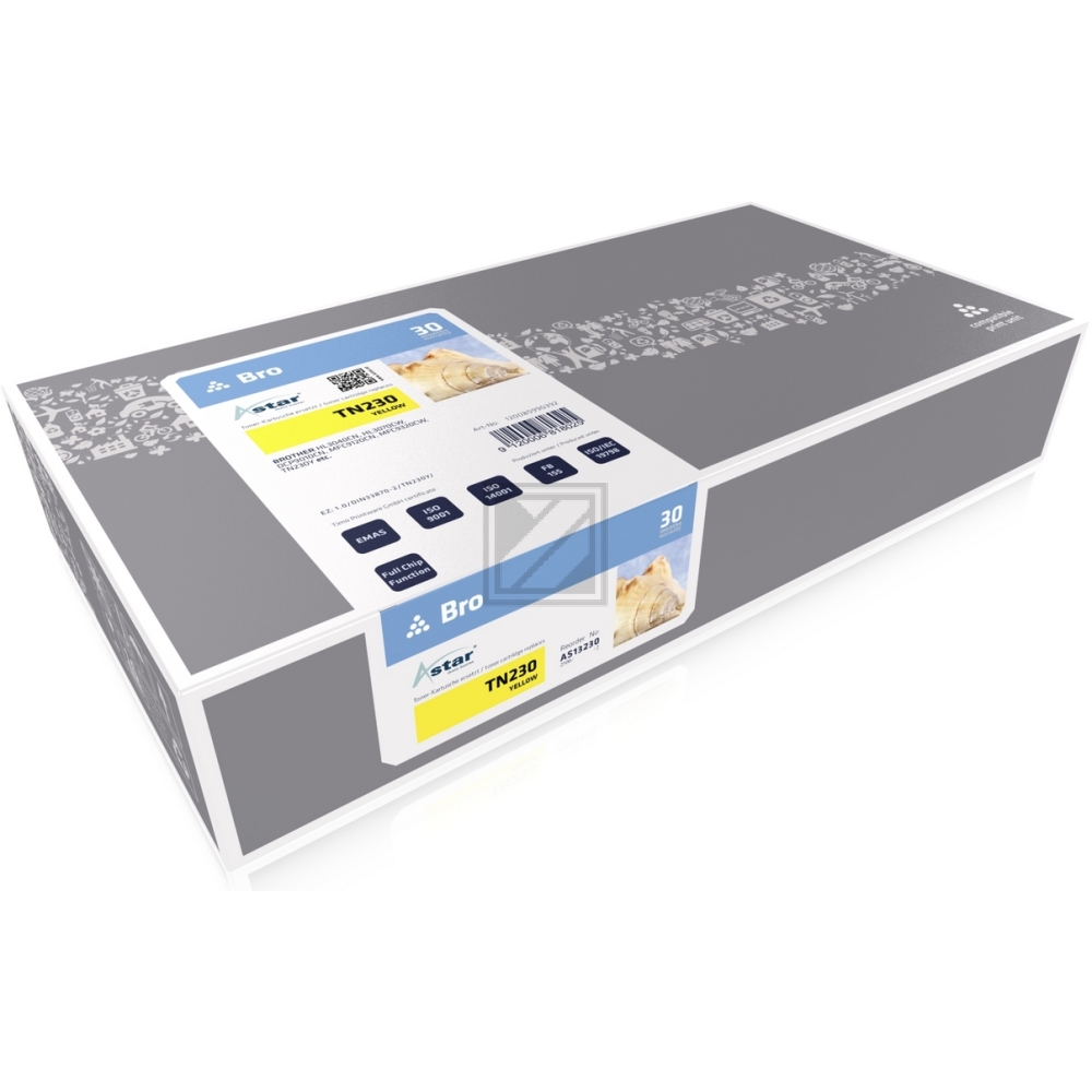 Astar Toner-Kit gelb (AS13230) ersetzt TN-230Y