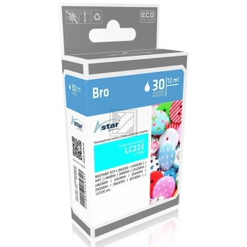 Astar Tintenpatrone cyan (AS16010) ersetzt LC-223C