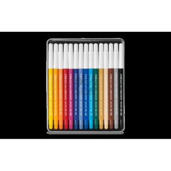 CARAN D'A Filzstift Fibralo M 185.315 15-farbig assortiert