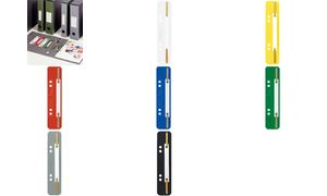 Leitz Einhängeheftstreifen PP kurz blau Inh.250 35 x 158 mm (3710-00-35)