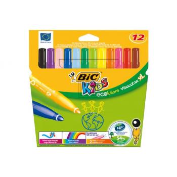 BIC Visacolor XL 4,5mm 892223 12 Farben, Etui