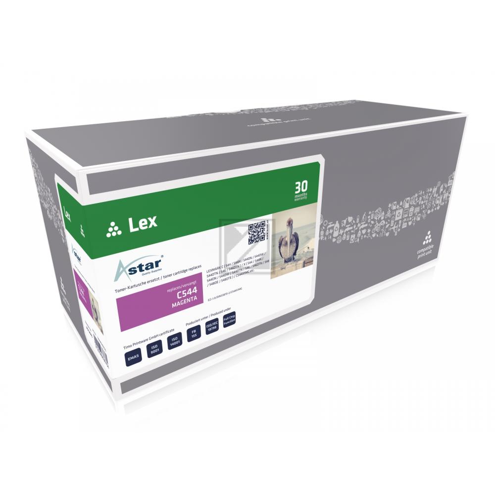Astar Toner-Kartusche magenta HC plus (AS12445) ersetzt C544X2MG