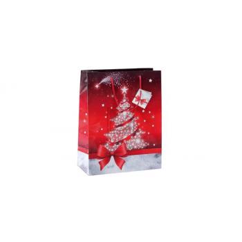 SIGEL Geschenktasche Sparkling Tree GT023 Glanz 170x230x90mm