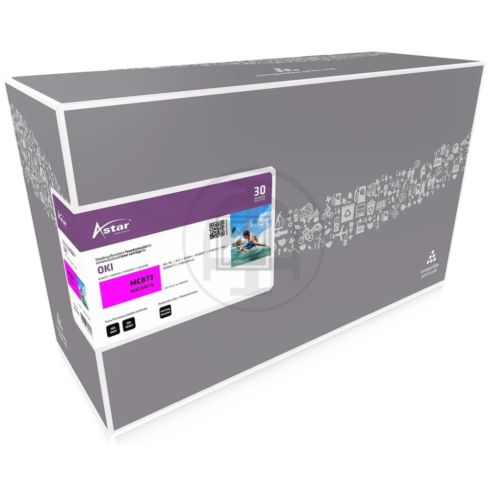 Astar Toner-Kit magenta HC (AS20352) ersetzt 45862815