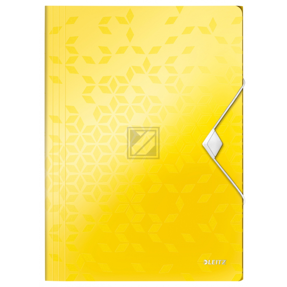 LEITZ Sammelmappe WOW A4 45990016 gelb für 150 Blatt