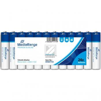 MEDIARANGE MICRO BATTERIEN (24) 1,5V MRBAT103 LR03 Alkaline verschweisst AAA