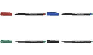 FC OHP-CD Stifte permanent F blau Faber-Castell