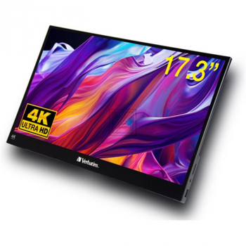 32239 VERBATIM PMT17-4K Touchscreen Monitor 17,3" (43,9cm) tragbar UHD