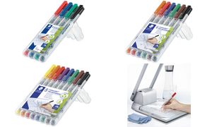 Staedtler Folienschreiber Lumocolor 311 WP4 S sortiert Inh.4 Non-Permanent